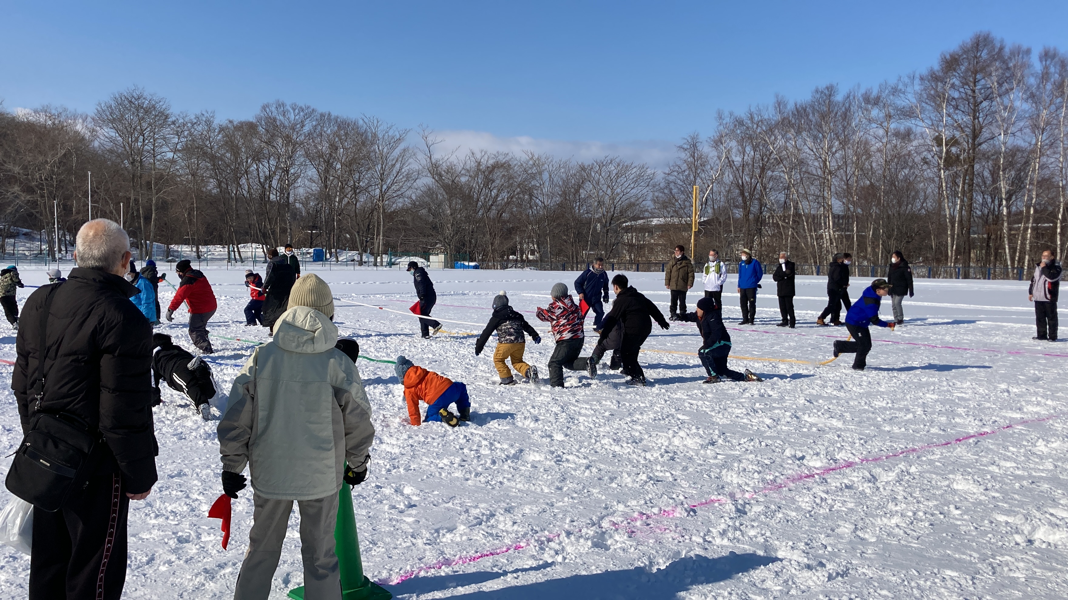 小学生５色綱引き